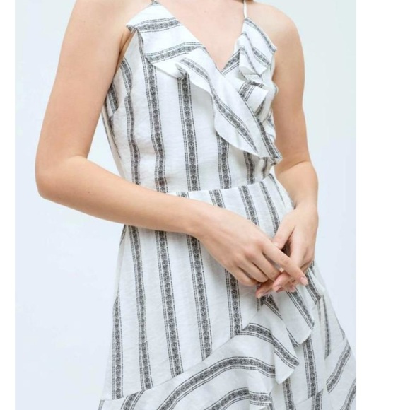 RUFFLE WRAP DRESS - Picture 3 of 6